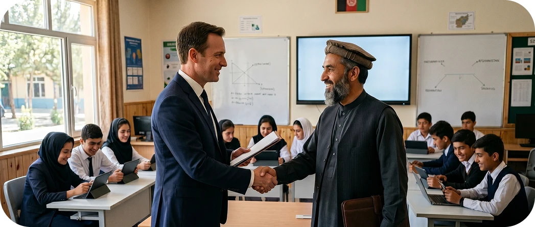 International donors and foundations supporting education in Afghanistan